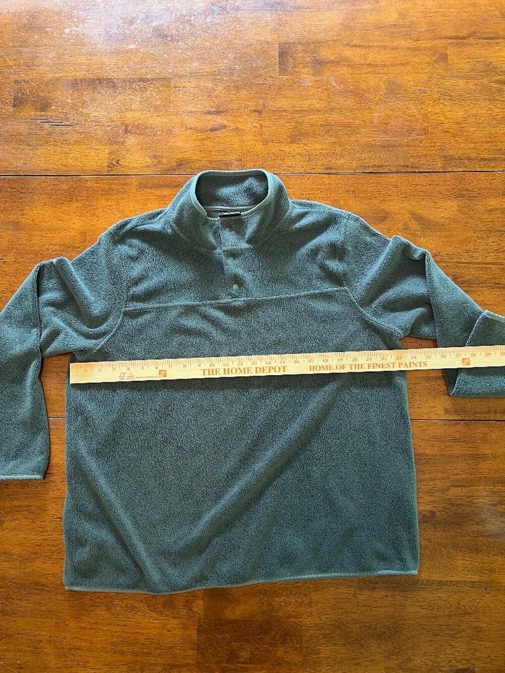 Mens 32 Degrees Heat Long Sleeve Snap Neck Pullover, Size XL